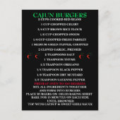 Was kocht? Rezept - Postkarte (Vorderseite)