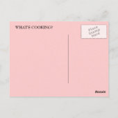 Was kocht? Rezept - Postkarte (Rückseite)