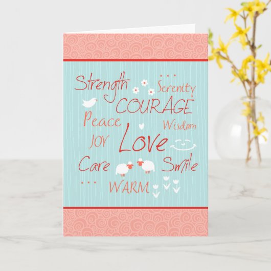 Was kommt sich zu kümmern karte (Gelbe Blume)