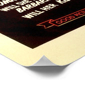 Was kommt - Vintages Filmplakat von 1936 Poster (Ecke)