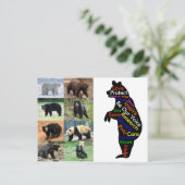 Was können Sie tun, um zu helfen? Postkarte (Stehend Vorderseite)