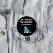 Was könnte schief gehen Wolf Mops Dog Meme Button (Beispiel)