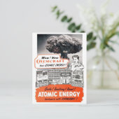 "Was könnte sicherer sein?" Postkarte (Stehend Vorderseite)