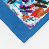 Was Krebs nicht kann Angel Chemo Fleece Blankets (Ecke)