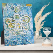 Was Krebs nicht tun Gedicht Angel Art Print Plaque Fotoplatte (Seite)