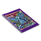 Was Krebs nicht tun kann Angel Art Notebook Journa Notizblock (Rechte Seite)