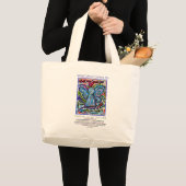 Was Krebs nicht tun kann Angel Art Tote Tasche (Vorderseite (Produkt))