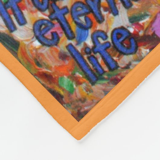 Was Krebs nicht tun kann Angel Chemo Fleece Blanke (Ecke)