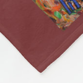 Was Krebs nicht tun kann Angel Chemo Fleece Blanke (Ecke)