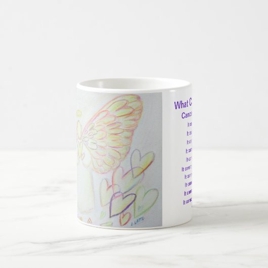 Was Krebs nicht tun kann Angel Coffee Tasse Cup? (Mittel)