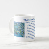 Was Krebs nicht tun kann Angel Coffee Tasse Cup? (Vorderseite Links)