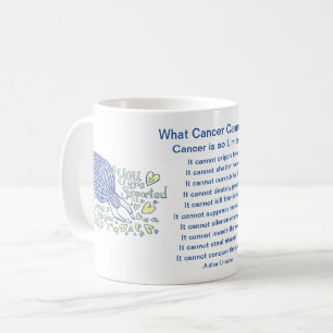 Was Krebs nicht tun kann Angel Coffee Tasse Cup?