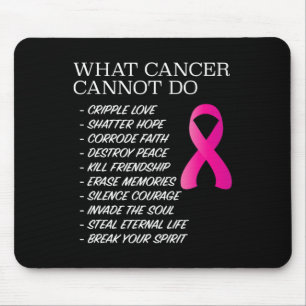 Was Krebs nicht tun kann - Bewusstsein - Inspirati Mousepad