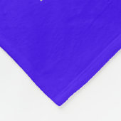 Was Krebs nicht tun kann Chemo Custom Blanket Fleecedecke (Ecke)