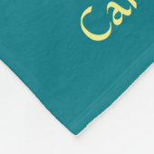 Was Krebs nicht tun kann Chemo Custom Blanket Fleecedecke (Ecke)