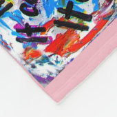 Was Krebs nicht tun kann Chemo Custom Blanket Fleecedecke (Ecke)