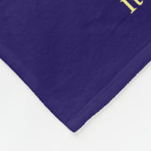 Was Krebs nicht tun kann Chemo Custom Blanket Fleecedecke (Ecke)
