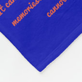 Was Krebs nicht tun kann Chemo Custom Blanket Fleecedecke (Ecke)