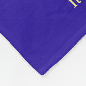 Was Krebs nicht tun kann Chemo Custom Blanket Fleecedecke (Ecke)