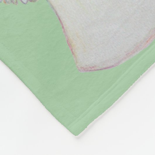 Was Krebs nicht tun kann Chemo Custom Blanket Fleecedecke (Ecke)