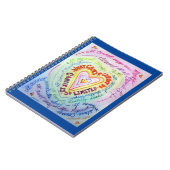 Was Krebs nicht tun kann Heart Art Journal Noteboo Notizblock (Linke Seite)