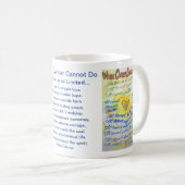 Was Krebs nicht tun kann Kaffee Tasse Herz-Cup (VorderseiteRechts)