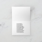 Was Krebs nicht tun kann Karte (Innenseite)