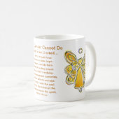 Was Krebs nicht tun kann Kunst-Kaffee-Tasse-Cup Kaffeetasse (VorderseiteRechts)