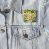 Was Krebs nicht tun kann Lapel Button oder Buttone (Beispiel)