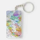 Was Krebs nicht tun kann Schlüsselanhänger (Rückseite)