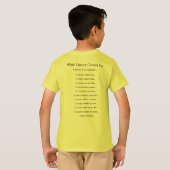 Was Krebs nicht tun kann, um benutzerdefinierte T T-Shirt (Schwarz voll)