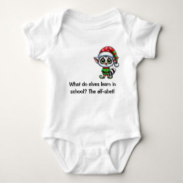 Was lernen Elfen in der Schule? Baby Strampler