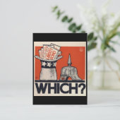 Was? Liberty Bond WW1 Vintag Postkarte (Stehend Vorderseite)