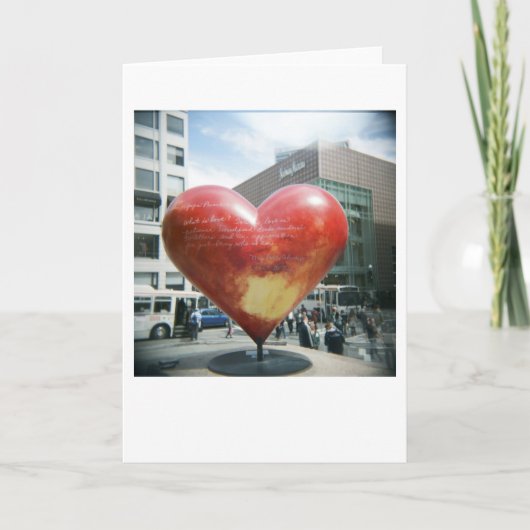 Was Liebe… ist Karte (Vorderseite)