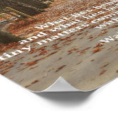 "Was liegt in uns?" Poster (Ecke)