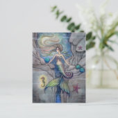 Was liegt unter Meerjungfrau und Seepferd Postkart Postkarte (Stehend Vorderseite)
