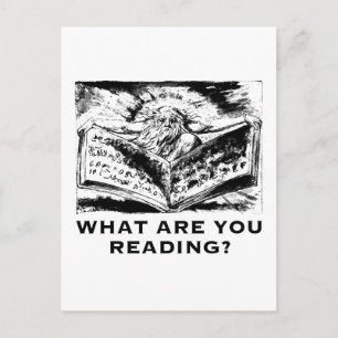Was liest du in Urizen? Postkarte