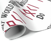 Was LOKI tun würde Geschenkpapier (Rolleneckpunkt)