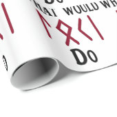 Was LOKI tun würde Geschenkpapier (Rolleneckpunkt)