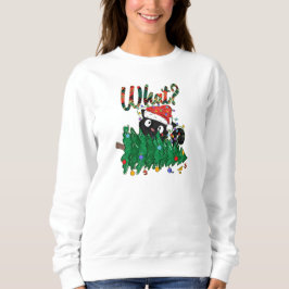 Was, lustig, Weihnachten, Tops, hässliche Weihnach Sweatshirt