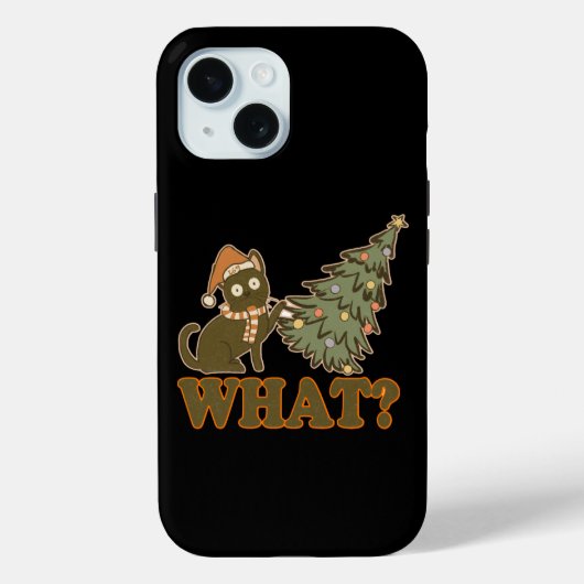 Was? lustige Weihnachten Case-Mate iPhone Hülle (Rückseite)