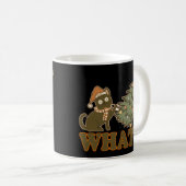 Was? lustige Weihnachten Kaffeetasse (VorderseiteRechts)