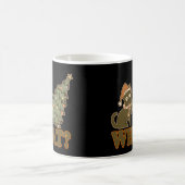 Was? lustige Weihnachten Kaffeetasse (Mittel)