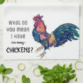 Was machen Sie Gemein Küchentücher? Geschirrtuch (Gefaltet)