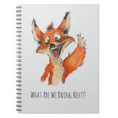 Was machen wir als Nächstes? Notizblock (Vorderseite)