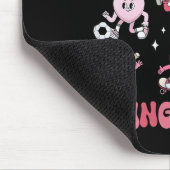 Was machen wir heute, Pe Lehrer Herzen Valentinsta Mousepad (Ecke)