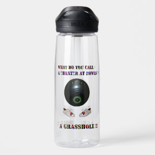 Was machst du bei den Rasenschüsseln? Trinkflasche