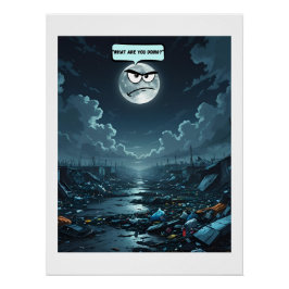 Was machst du? - Wenn der Mond sprechen könnte Poster