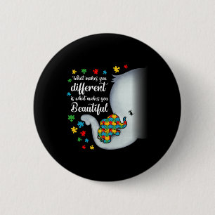 Was macht dich zu anderen Elefanten der Autismus-M Button