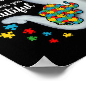 Was macht dich zu anderen Elefanten der Autismus-M Poster (Ecke)